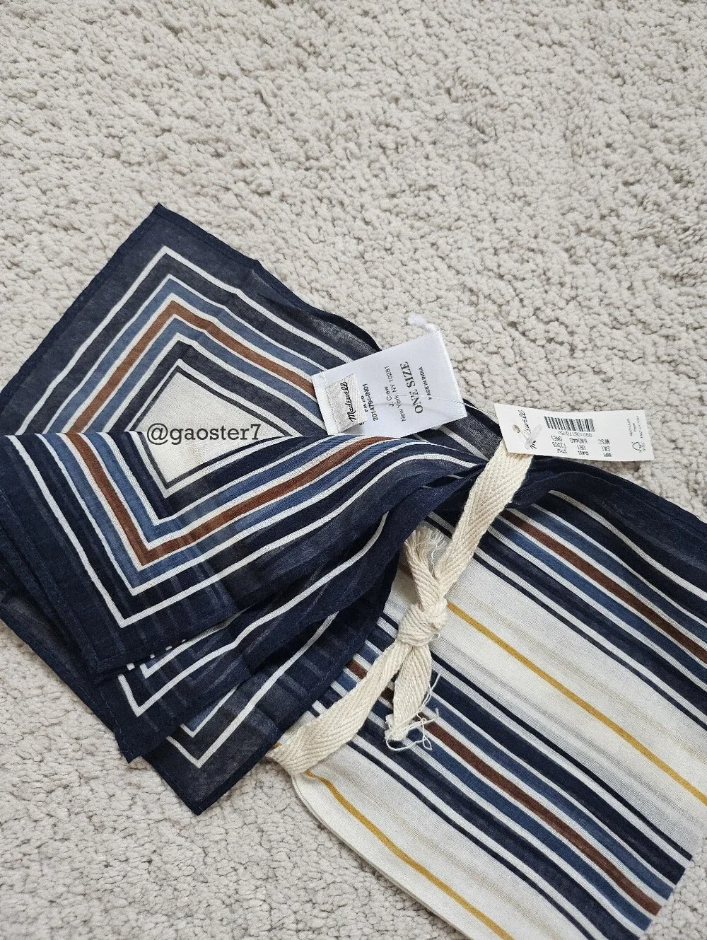 Madewell Organic Cotton Bandana